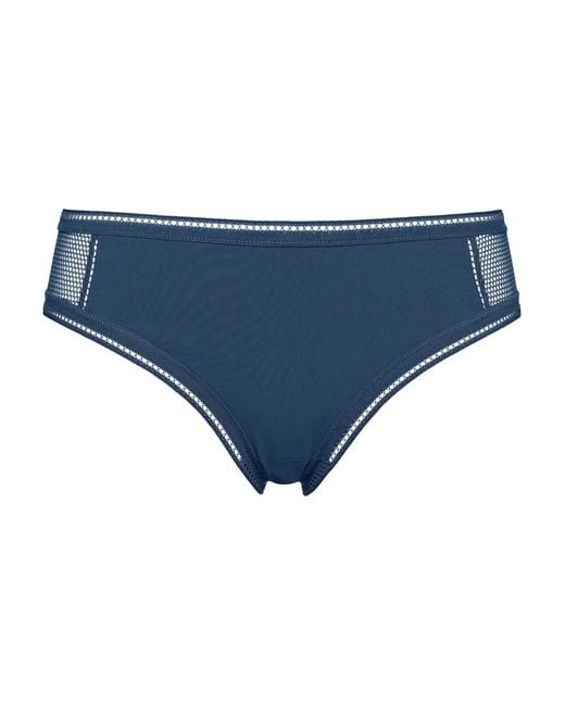 Eres Blue Evanscent Thongs
