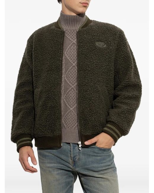 DIESEL Green 'S-Reds' Jacket for men