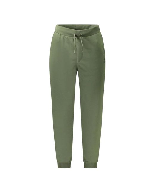 U.S. Grand Green Logo-Patch Drawstring Track Pants for men