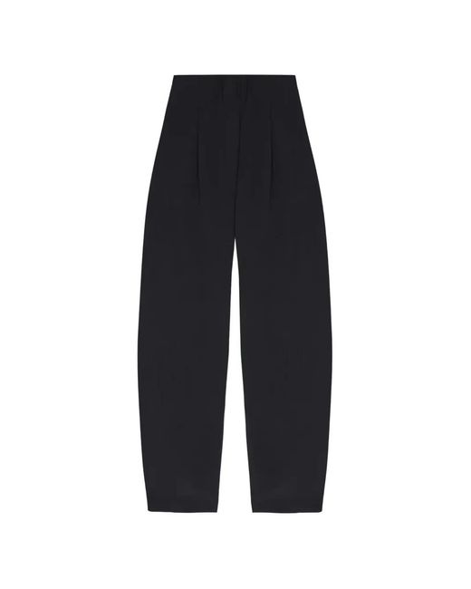 Cortana Blue Mel Pleated Trousers