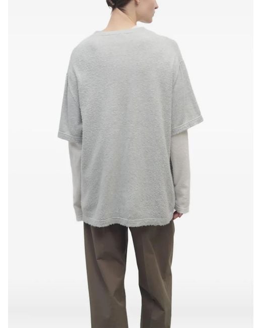 The Row Katoenen T-Shirt in het Gray