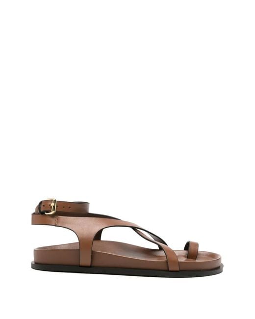 A.Emery Brown Jalen Flat Sandals