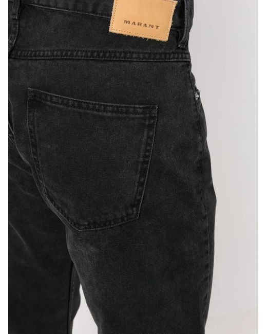 Vaqueros Rectos Jack Isabel Marant de hombre de color Black