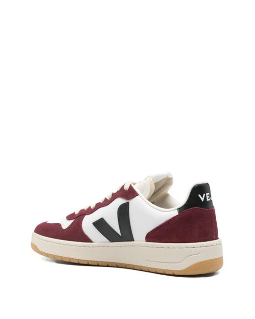 Veja Pink Panelled Sneakers for men