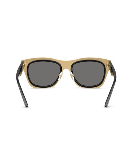 Versace Black Square-Frame Sunglasses for men