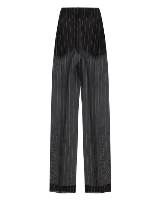 Khaite Black Lenton Pants