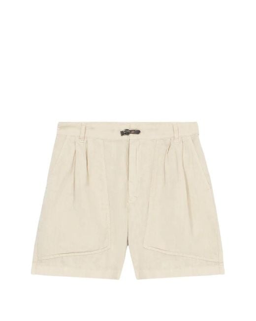 Fortela Natural Short Jana À Poches Plaquées