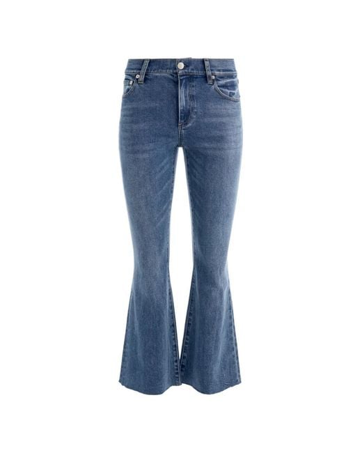 Alice + Olivia Blue Leslie Jeans