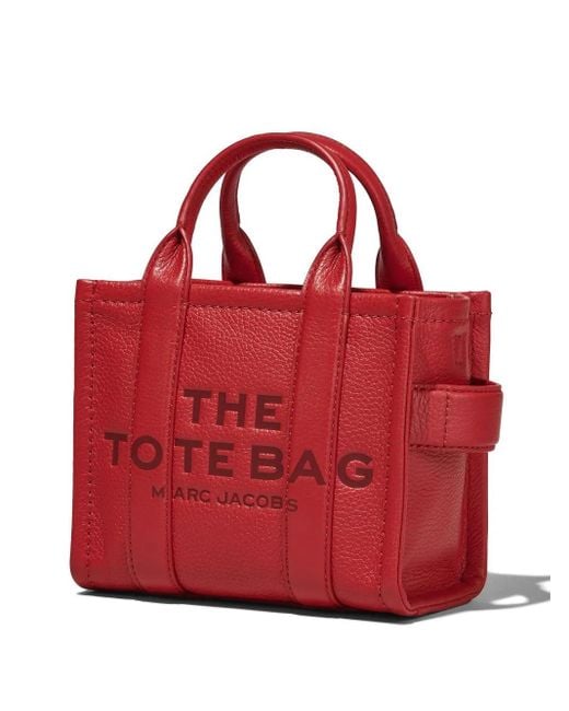 Marc Jacobs Red The Leather Tote Bag