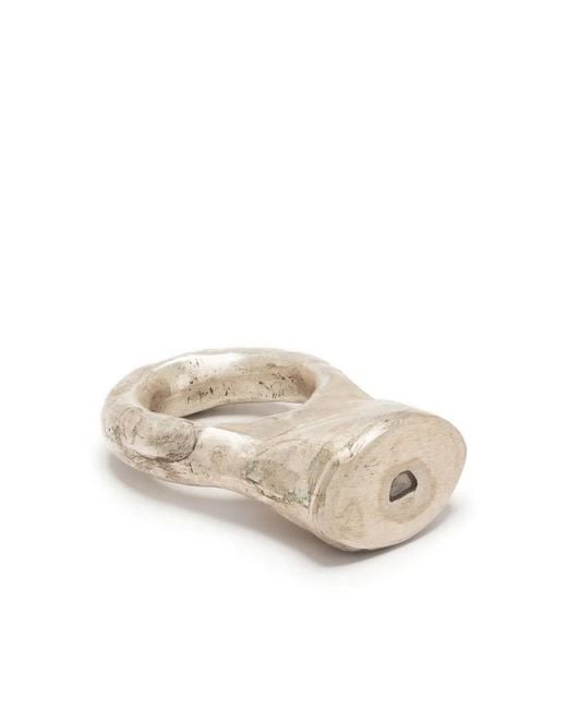 Parts Of 4 White Roman Diamond Ring