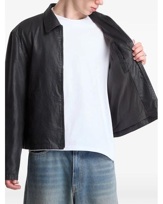 Our Legacy Black Mini Jacket Worker for men