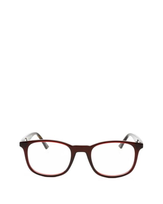 Polaroid Black Rectangle-Frame Glasses for men