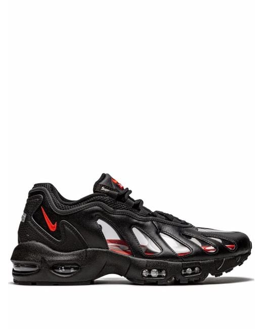 Nike Black X Supreme Air Max 96 Sneakers