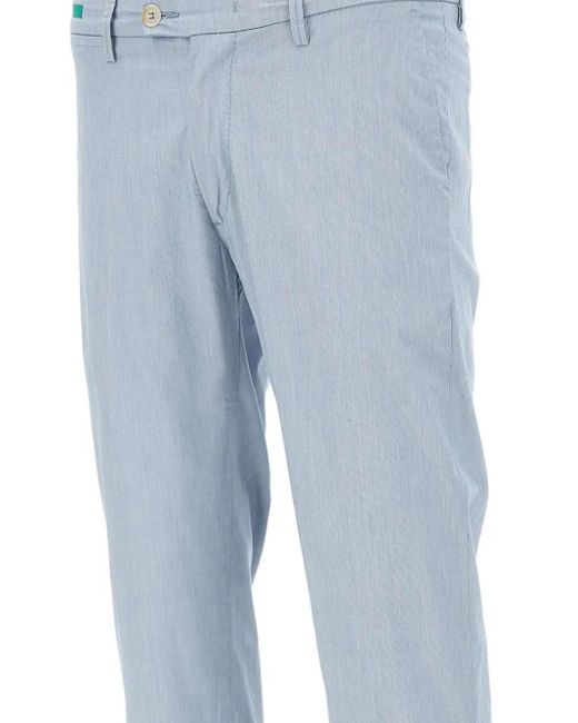 Re-hash Chino Mit Logo-Patch in Blue für Herren