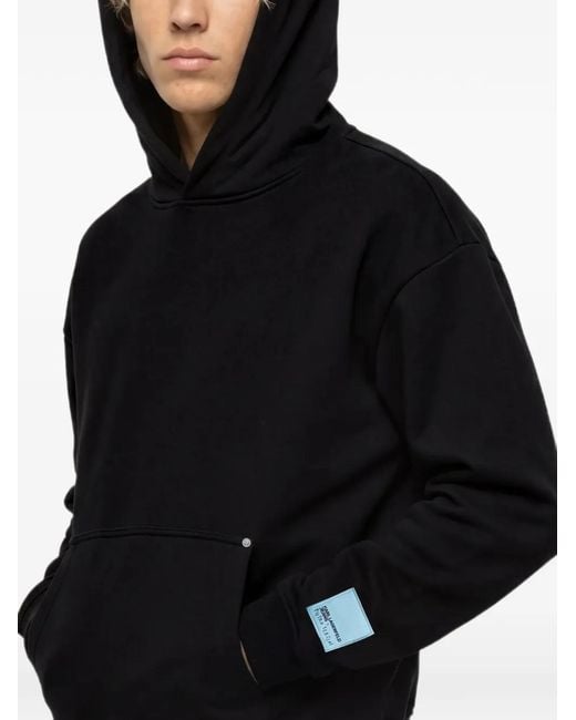 Karl Lagerfeld Black X Pietro Terzini Boxy Hoodie for men