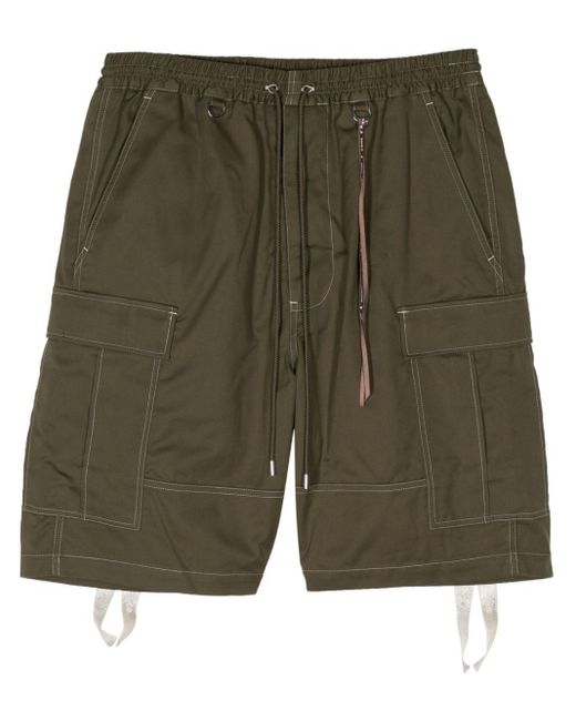 Mastermind Japan Cargo-Shorts mit Totenkopf-Print in Green für Herren