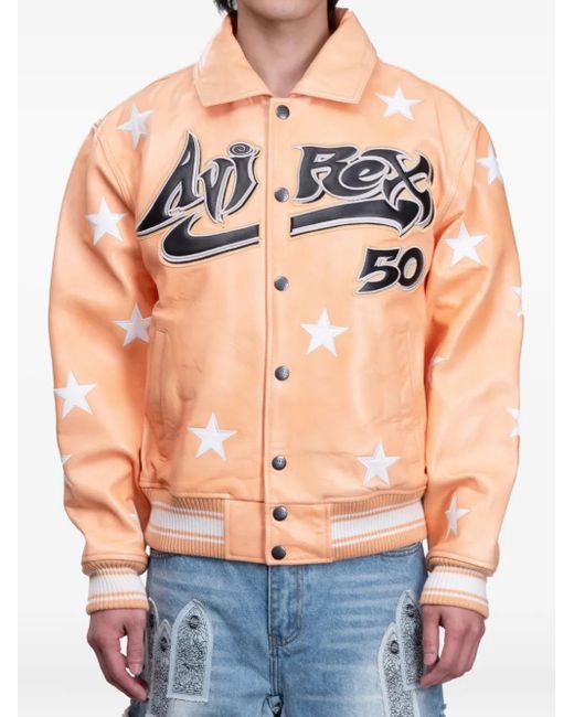 HELLSTAR Pink Veste Avirex All Star for men