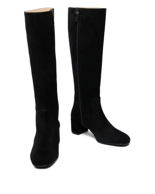 Stuart Weitzman Black 50Mm Maeve Knee-High Boots