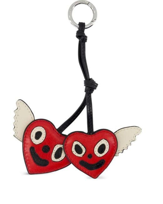 Llavero con corazones alados Zadig & Voltaire de color Red