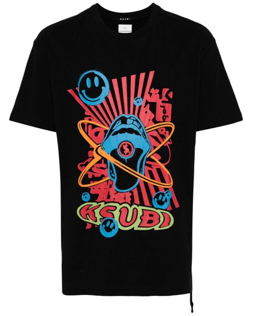 T-shirt Biggie di Ksubi in Black da Uomo