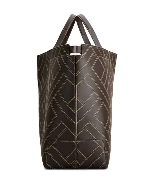 Tod's Di Intarsio-Maxi Tote Bag in Brown für Herren