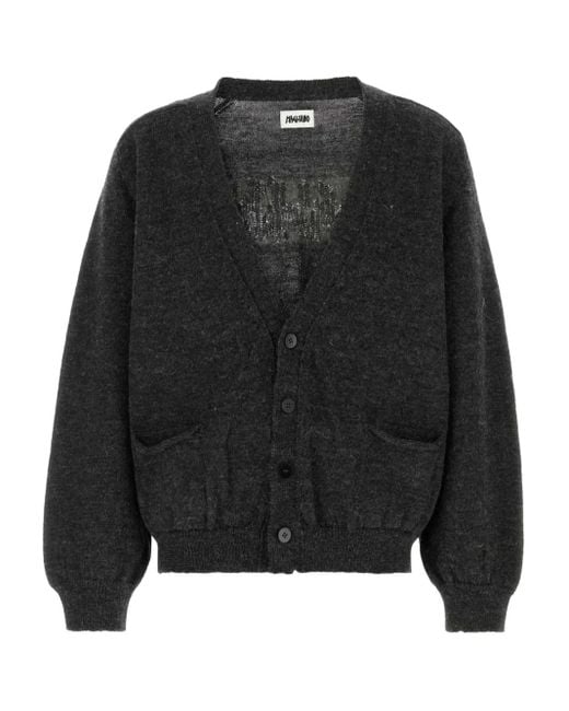 メンズ Magliano ロゴ カーディガン Black