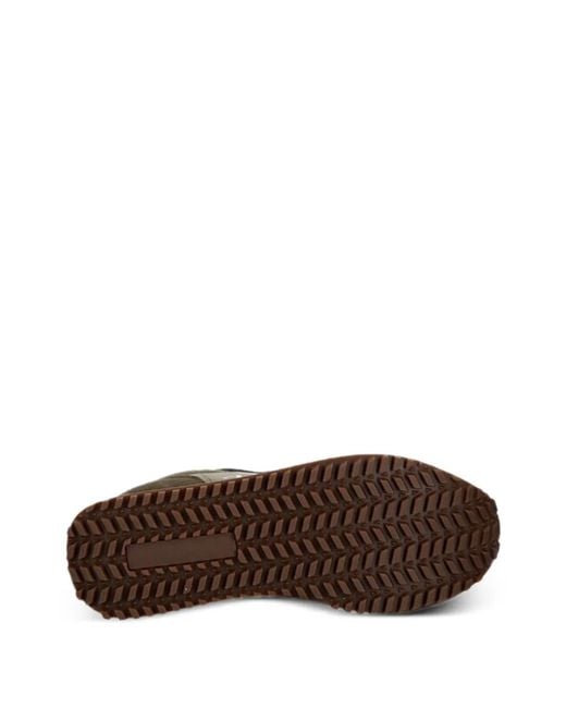 Aeronautica Militare Brown Logo Sneakers for men