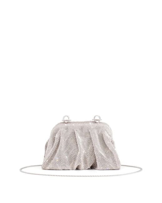 Benedetta Bruzziches White Venus La Petite Clutch Bag