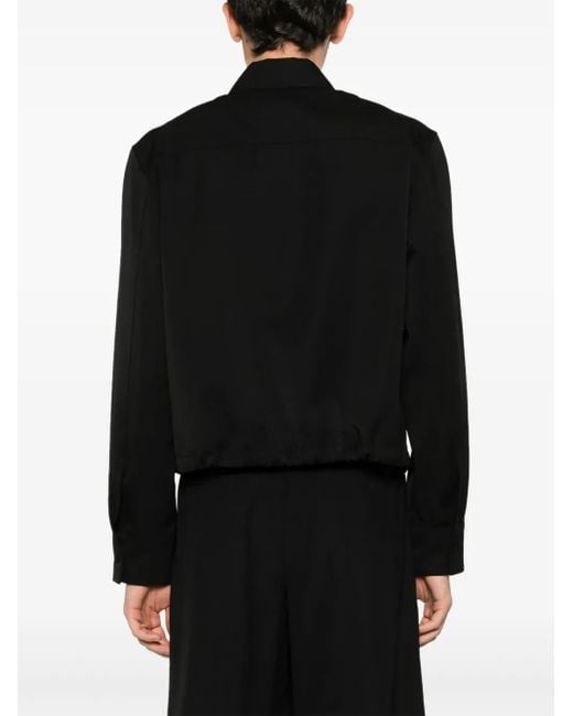 Jil Sander Hemd Mit Klassischem Kragen in Black für Herren