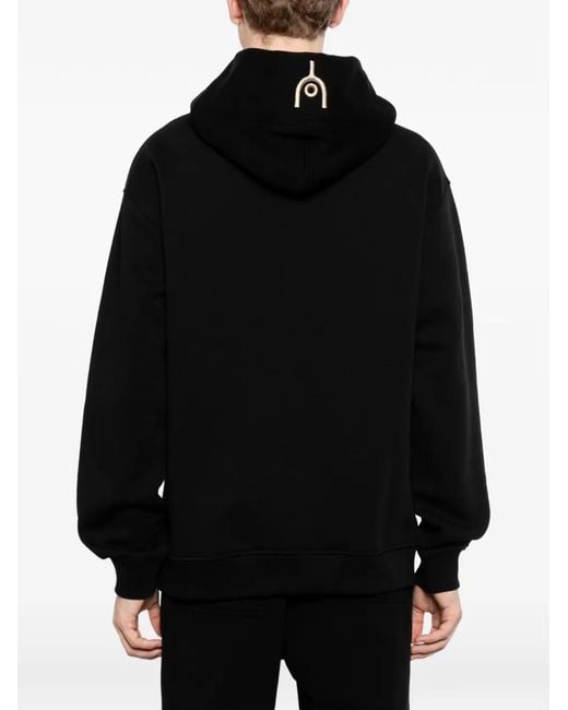 Now You Live Black Harcourt Embroidered Hoodie