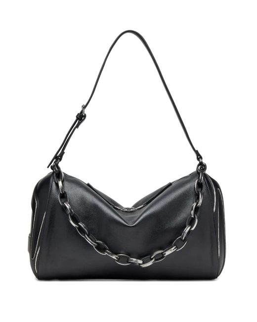 DIESEL Black Load-D Chain Shoulder Bag