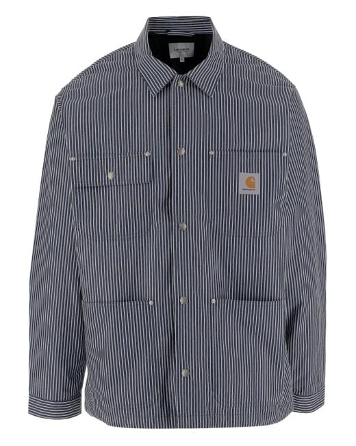 Carhartt Gray Striped Jacket for men