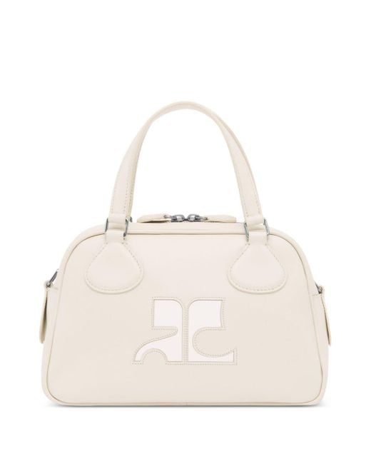 Courreges Reedition Bowling Tas in het Natural