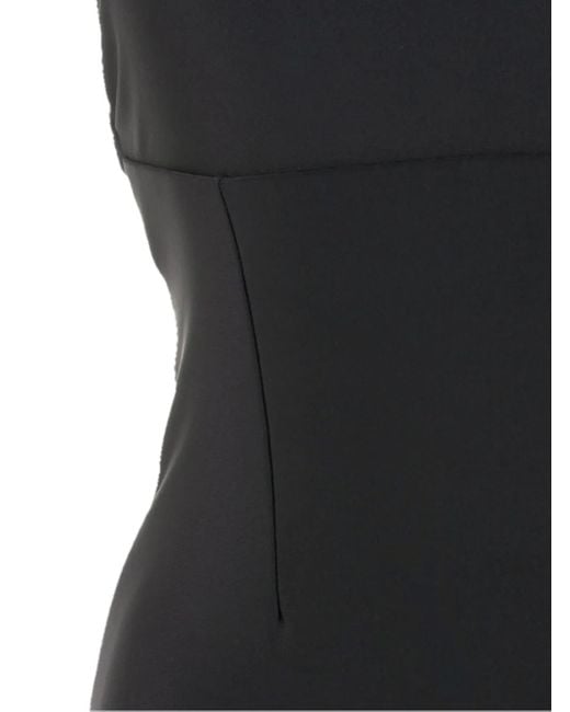 Amir Slama Black Bandeau One-Piece