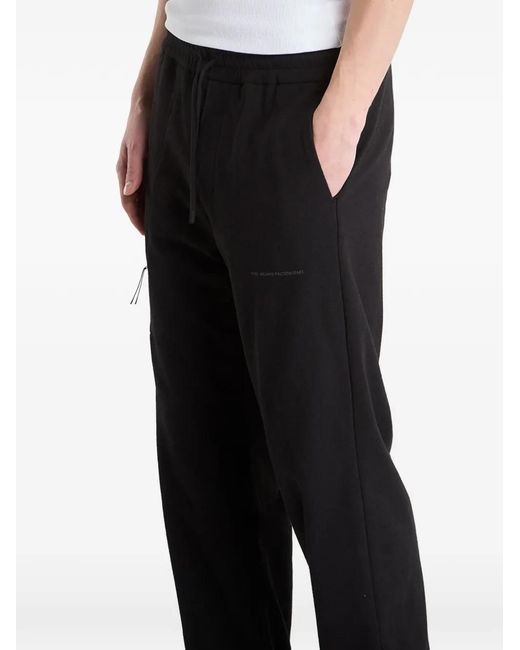 Post Archive Faction PAF Black Work Track Trousers for men