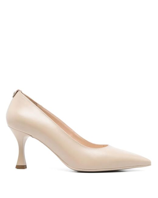 Nero Giardini Natural Leather Heeled Pumps