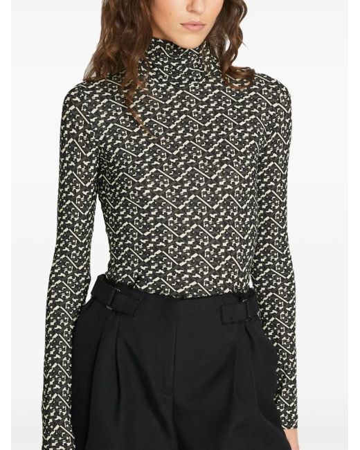 Tory Burch T Monogram トップ Black