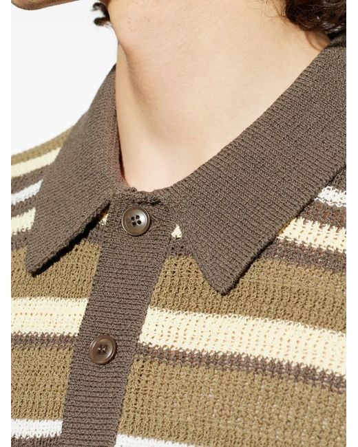 Samsøe & Samsøe Natural Polo À Rayures for men