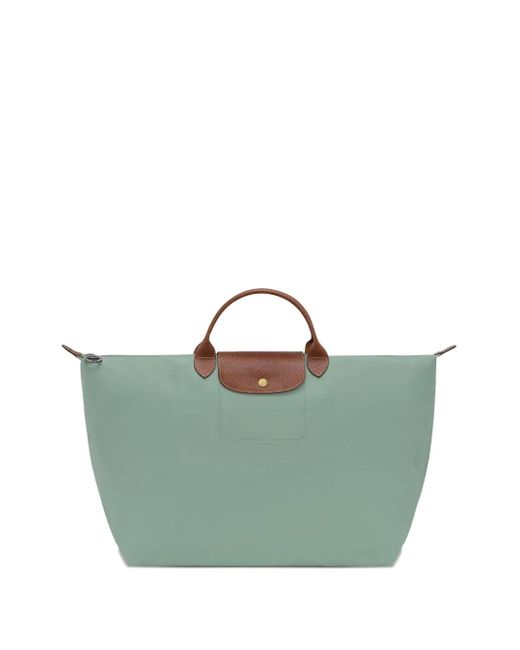 Longchamp Green Large Le Pliage Original Tote Bag