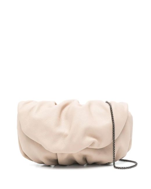 Antonelli Qatar クラッチバッグ Natural