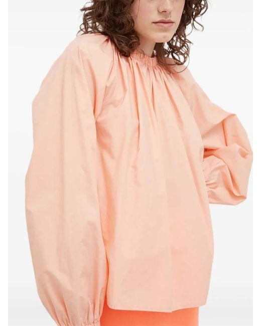 Blouse À Détails Plissés Drykorn en coloris White