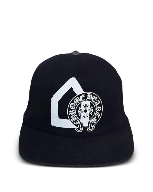 Chrome Hearts Blue X Dover Street Marker Logo-Print Baseball Cap for men