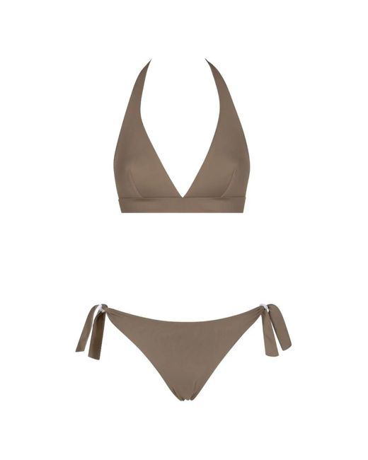 Fisico Natural Halterneck Side-Tie Bikini