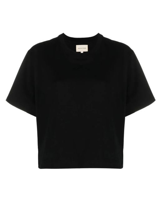 Loulou de Saison Black Telanto Cotton Tshirt