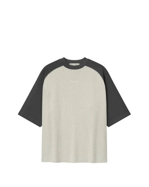 Fear Of God Natural Logo-Embroidered T-Shirt for men