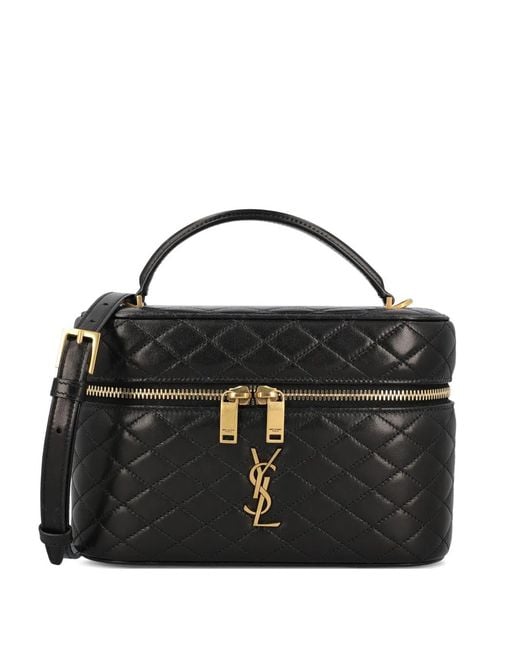 Saint Laurent Black Large Gaby Tote Bag