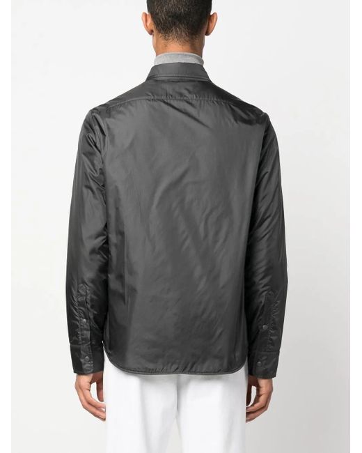 Surchemise À Boutons Pression Aspesi pour homme en coloris Black