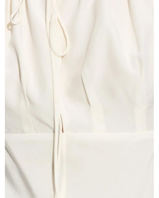 Totême  Silk Top White