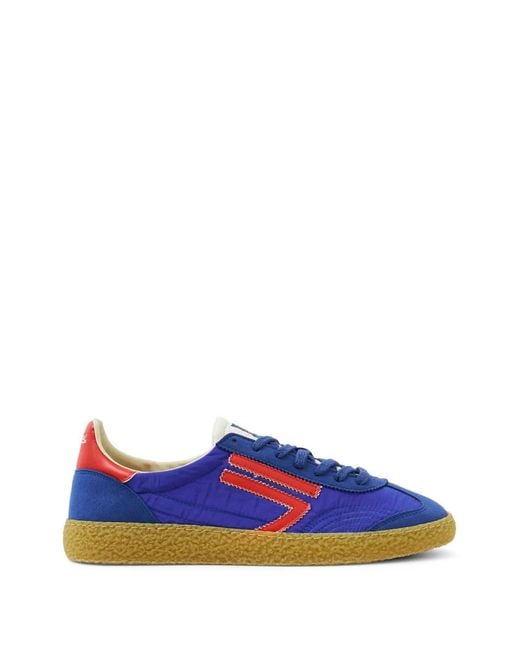 PURAAI Blue Xs Panelled Sneakers for men