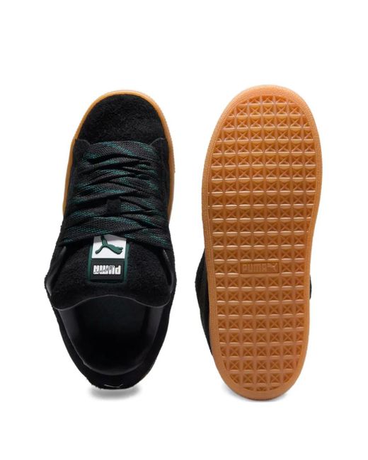 PUMA Black Suede Xl Flecked Trainers